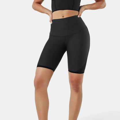Short modellante 3D FittaBella a vita alta sopra il ginocchio